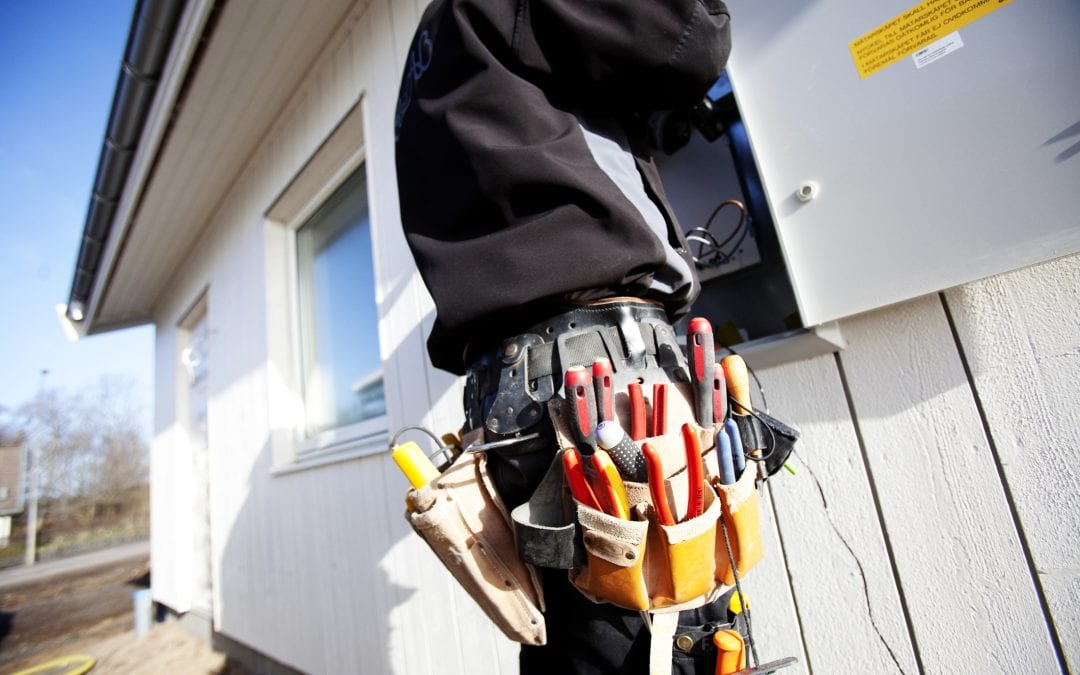Palmetto Electrical Contractors | close up of and electrician's tool belt