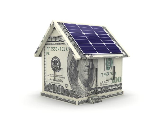 Palmetto Electrical Contractors | hundred dollar bills formed into the shape of a house as a money savings concept