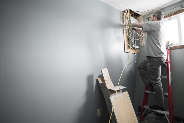 Palmetto Electrical Contractors | electrician upgrading wiring